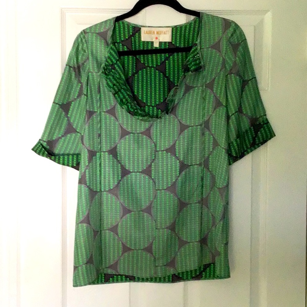 Lauren Moffatt Silk Blouse